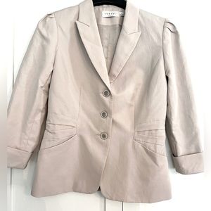 Iris Setlakwe Champagne Blazer